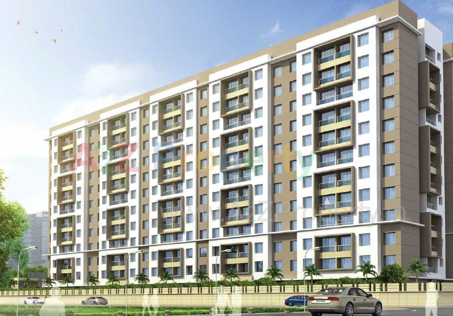 3D Elevation of real estate project 48 East Park located at Hadapsar, Pune, Maharashtra