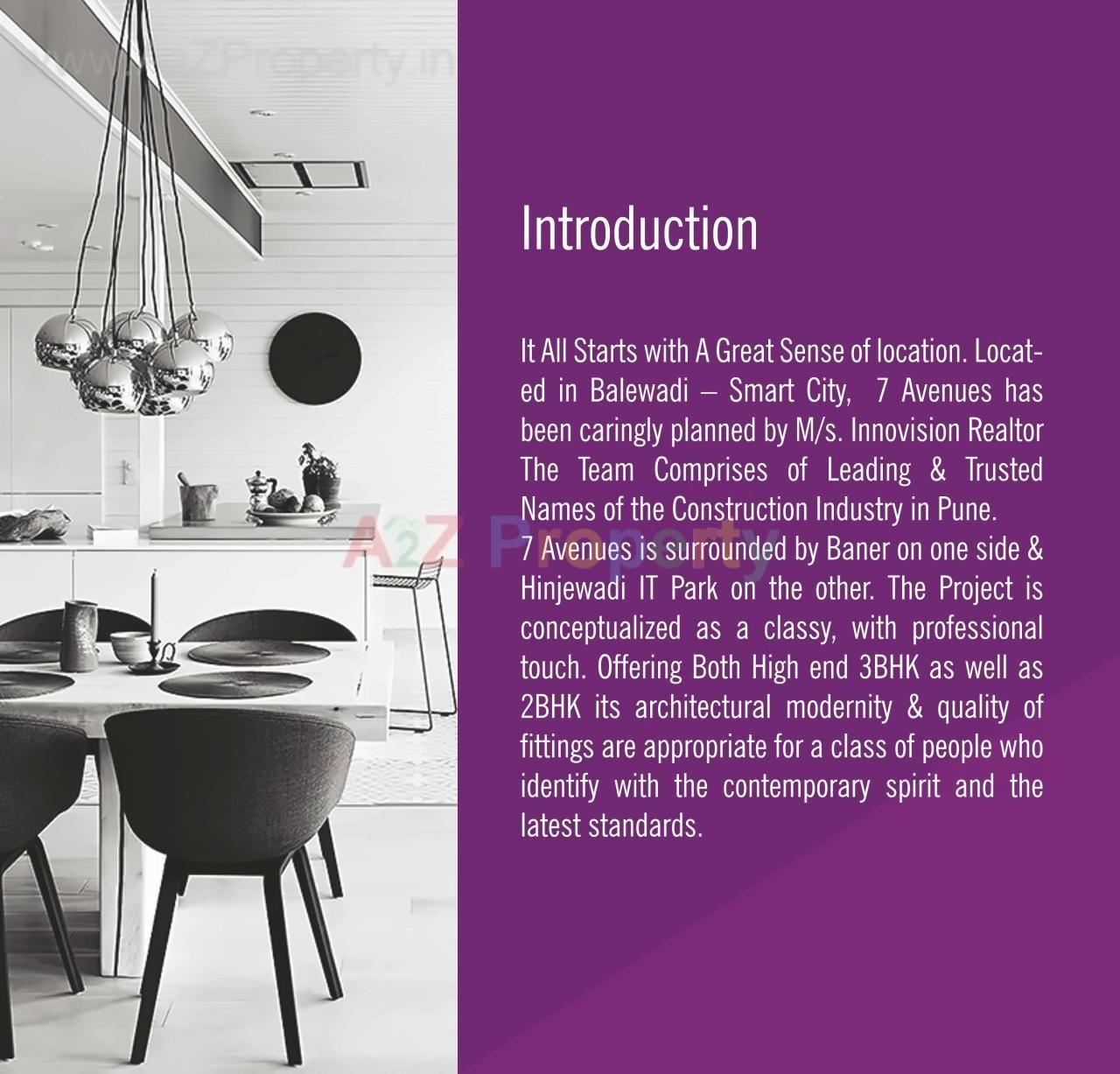  of real estate project 7 Avenues located at Baner, Pune, Maharashtra