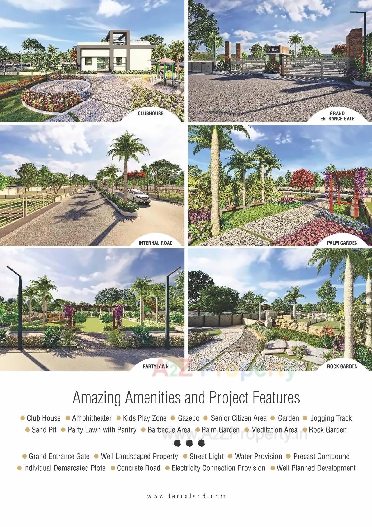 3D Elevation of real estate project 83 Rising Estates located at Boriyendi, Pune, Maharashtra