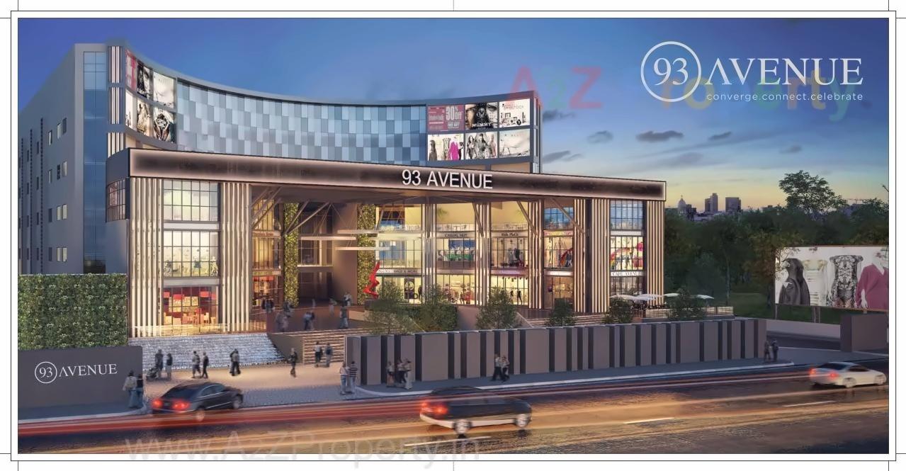 3D Elevation of real estate project 93 Avenue located at Pune-m-corp, Pune, Maharashtra