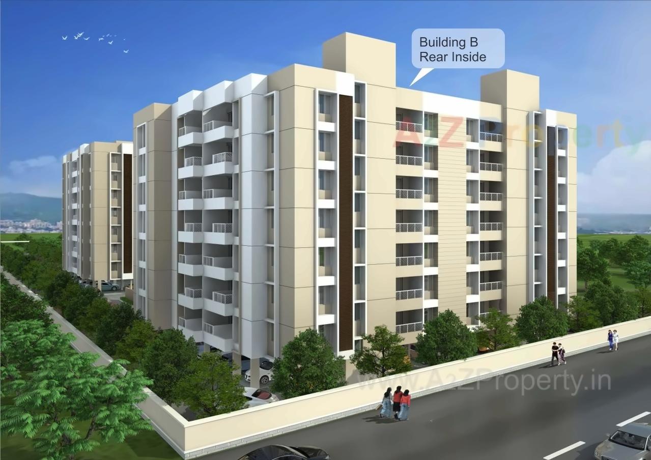 3D Elevation of real estate project Aabhas located at Medankarwadi, Pune, Maharashtra