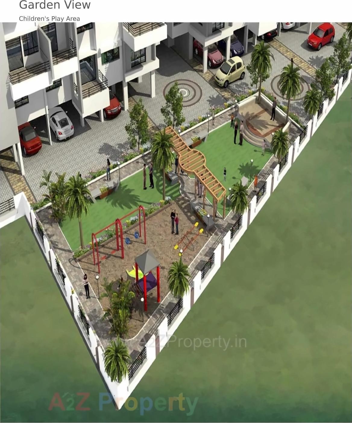 3D Elevation of real estate project Aaditya Malhar located at Pimpri-chinchawad-m-corp, Pune, Maharashtra