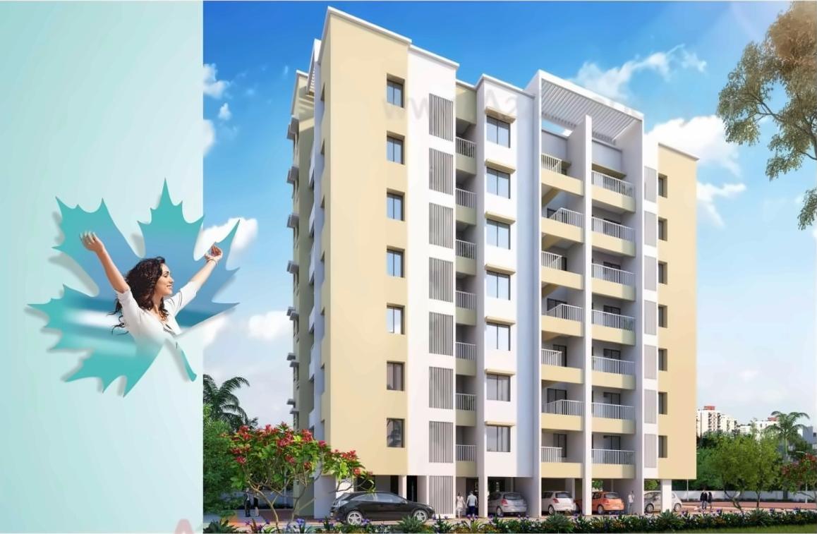 3D Elevation of real estate project Aangan located at Malewadi, Pune, Maharashtra
