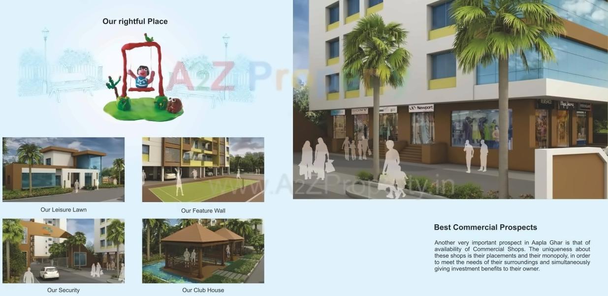  of real estate project Aapla Ghar Chakan Talegaon located at Bhamboli, Pune, Maharashtra