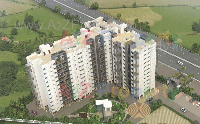 3D Elevation of real estate project Aapla Ghar Lonikand located at Lonikand, Pune, Maharashtra