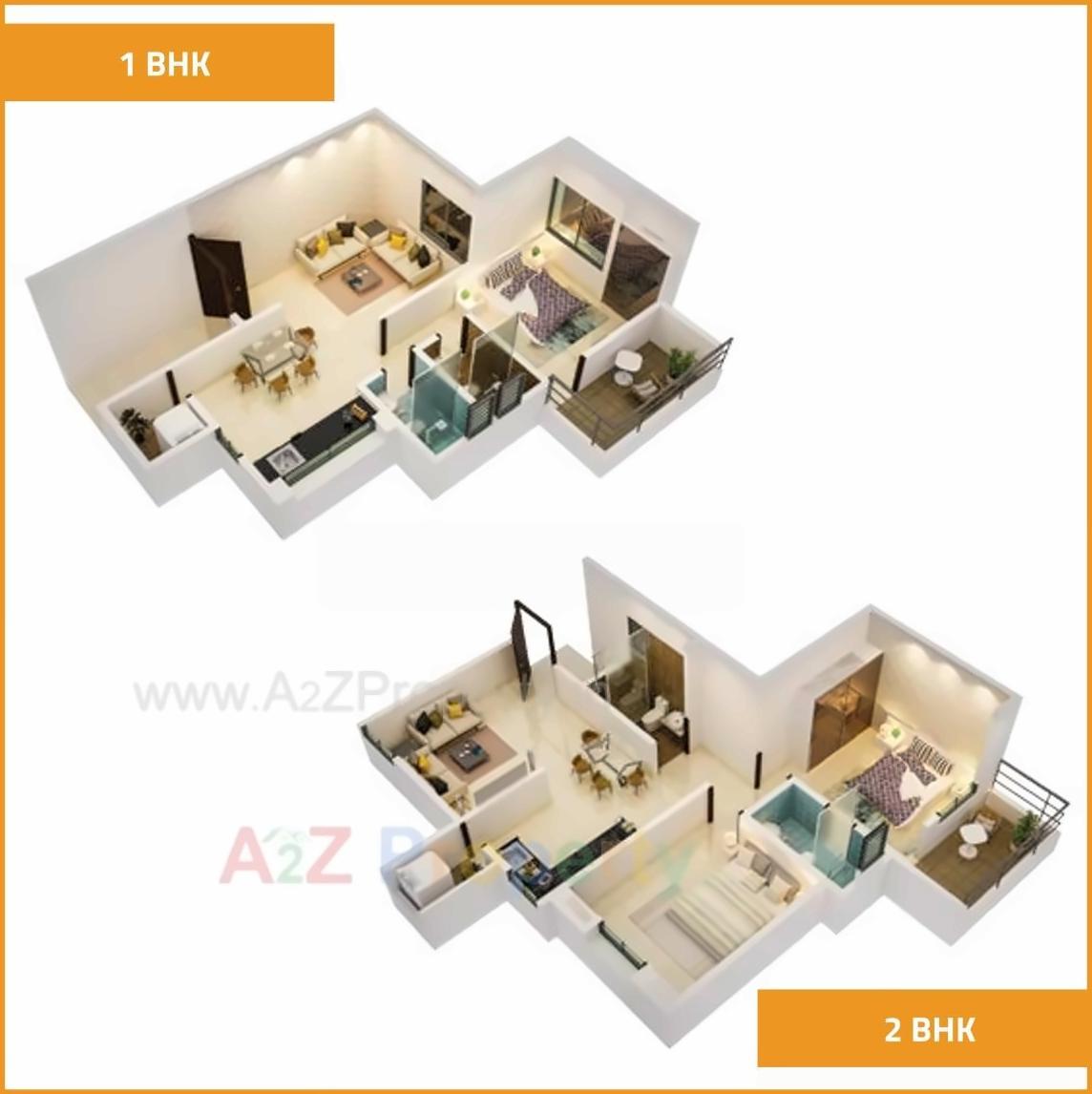 Layout of real estate project Aashiana located at Yawalewadi, Pune, Maharashtra