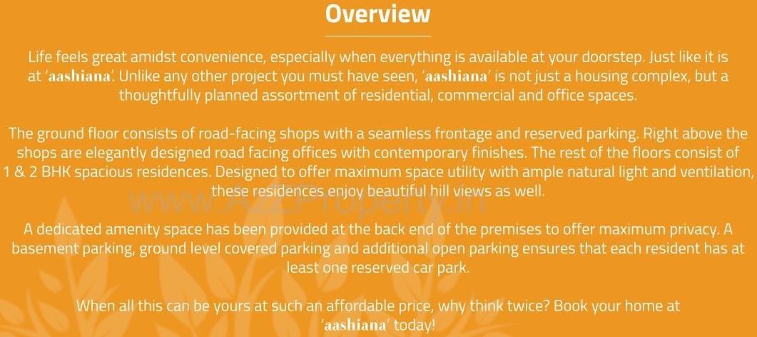  of real estate project Aashiana located at Yawalewadi, Pune, Maharashtra