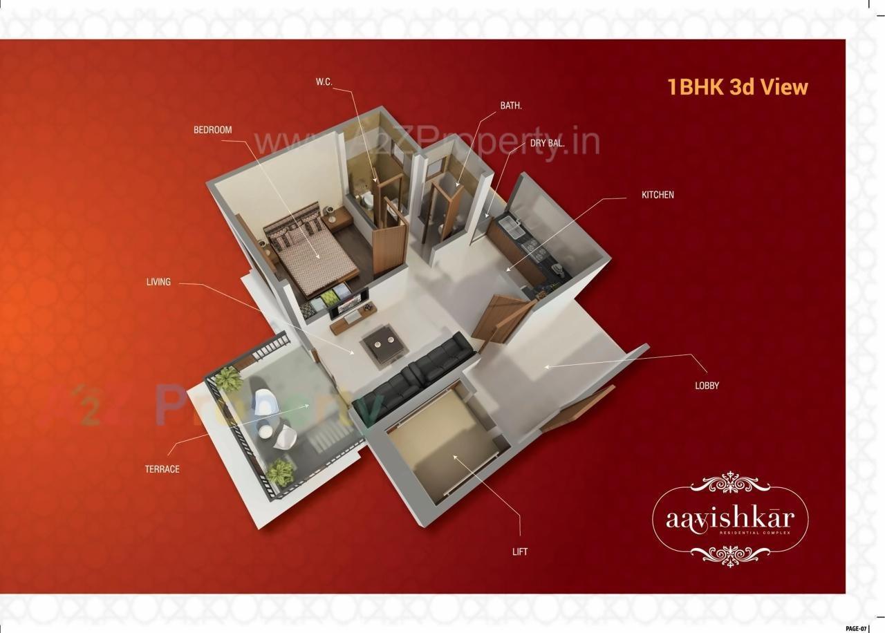 Layout of real estate project Aavishkar B, C located at Pimpri-chinchawad-m-corp, Pune, Maharashtra