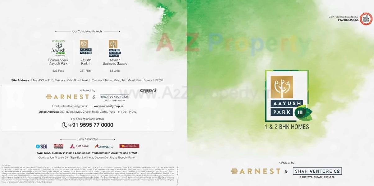  of real estate project Aayush Park located at Katavi, Pune, Maharashtra