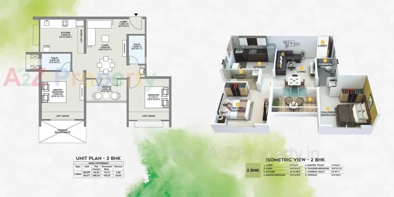 Layout of real estate project Aayush Park located at Katavi, Pune, Maharashtra