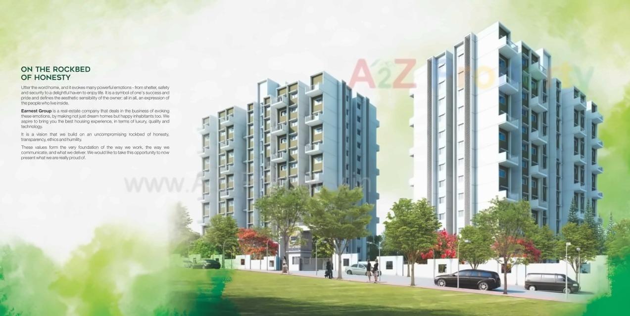 3D Elevation of real estate project Aayush Park located at Katavi, Pune, Maharashtra