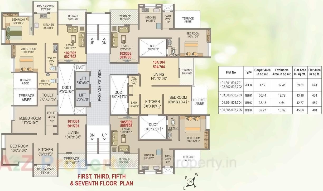 Layout of real estate project Acacia located at Talegaon-dabhade-r, Pune, Maharashtra