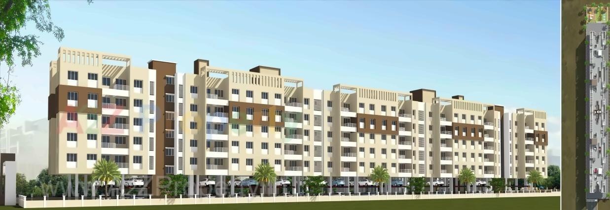 3D Elevation of real estate project Ace Aurum located at Pimpri-chinchawad-m-corp, Pune, Maharashtra