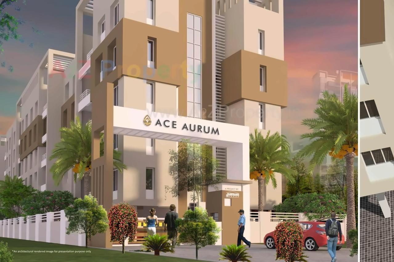 3D Elevation of real estate project Ace Aurum located at Pimpri-chinchawad-m-corp, Pune, Maharashtra