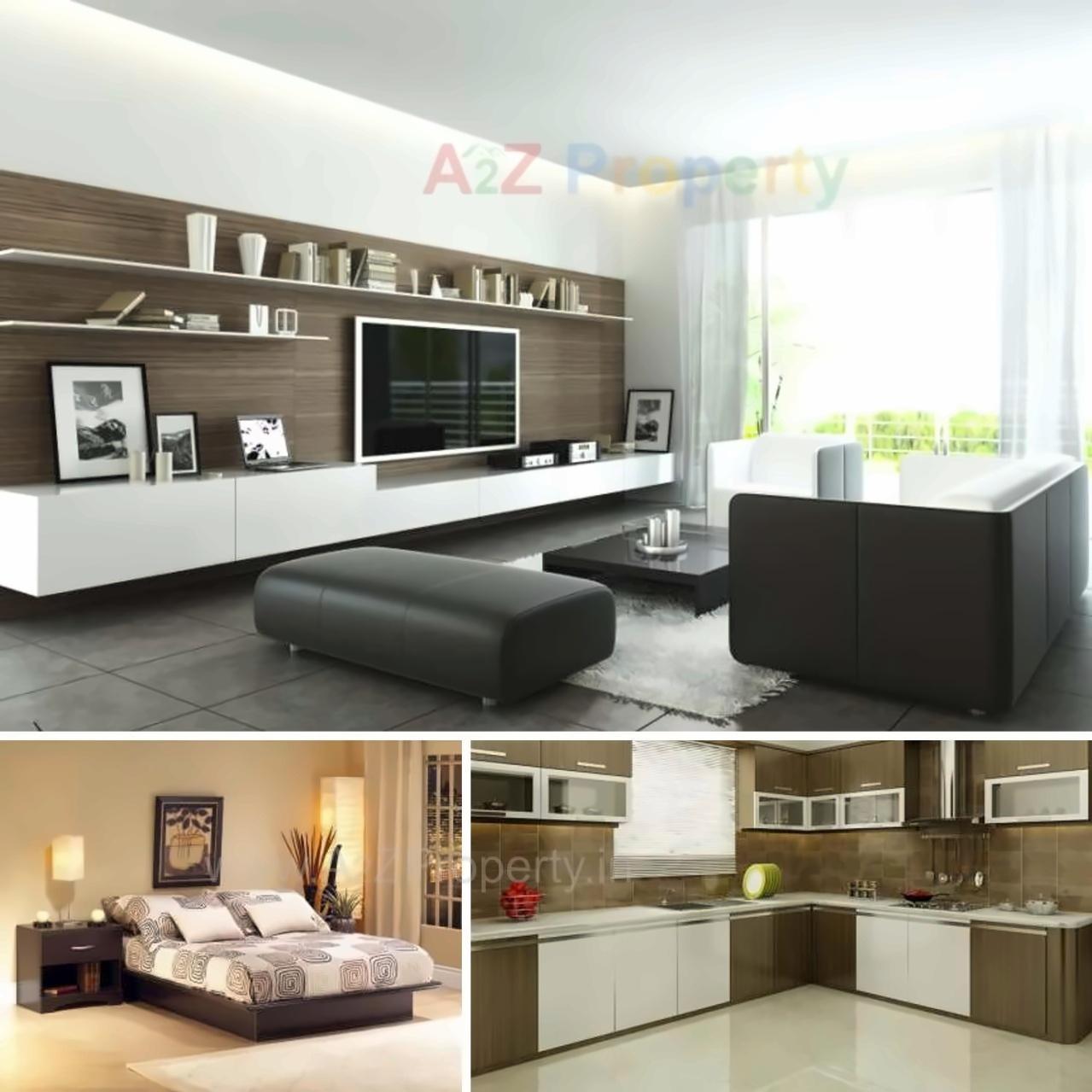 3D Elevation of real estate project Adhya Radha Krishna located at Pimpri-chinchawad-m-corp, Pune, Maharashtra