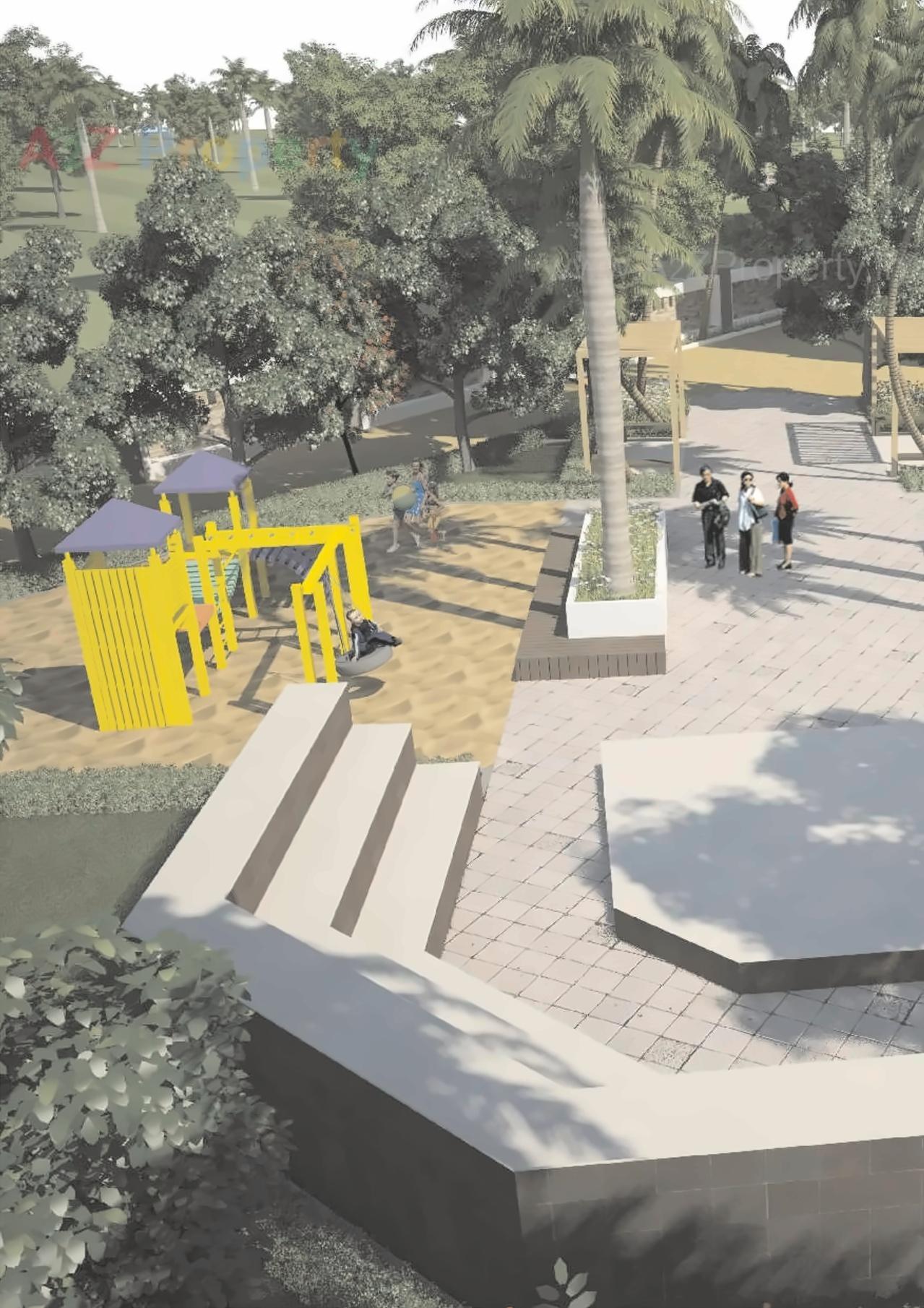 3D Elevation of real estate project Aditis Ribera located at Pune-m-corp, Pune, Maharashtra