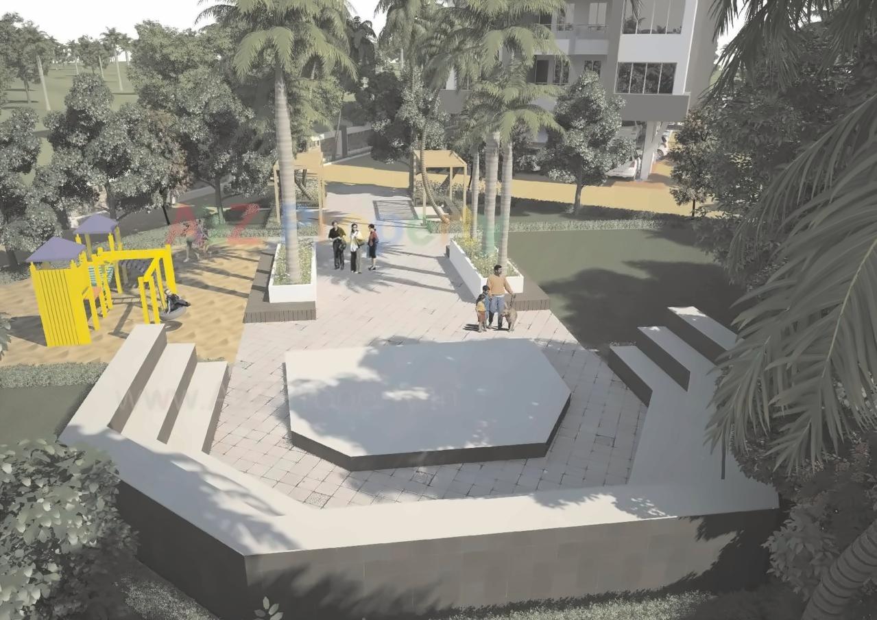 3D Elevation of real estate project Aditis Ribera located at Pune-m-corp, Pune, Maharashtra