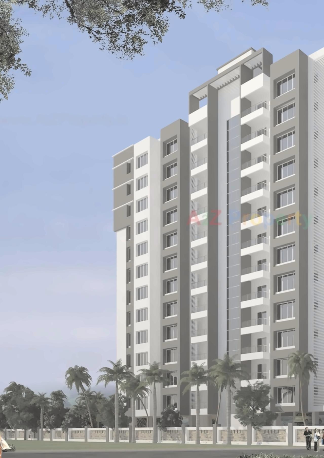 3D Elevation of real estate project Aditis Ribera located at Pune-m-corp, Pune, Maharashtra