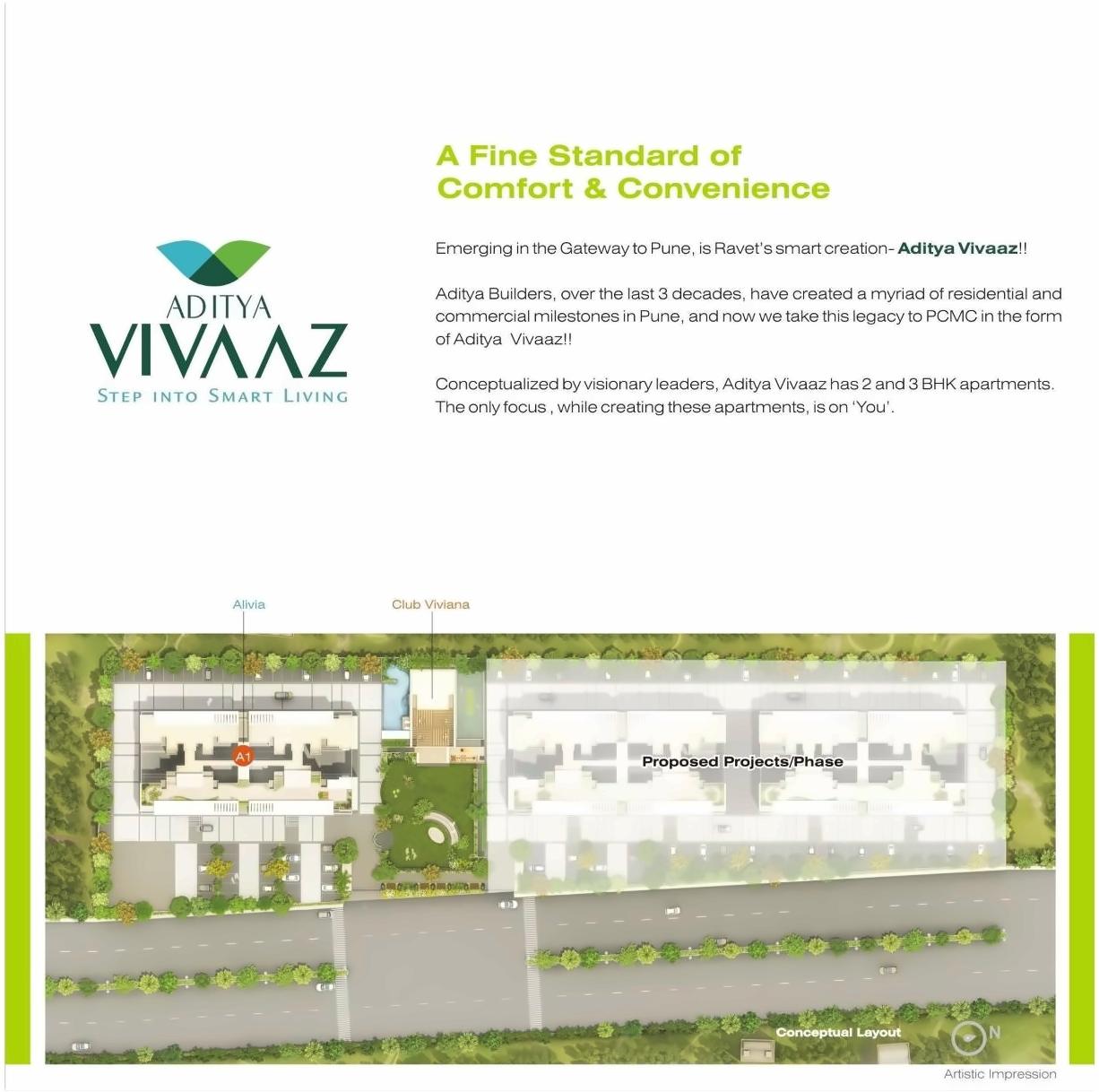  of real estate project Aditya Vivaaz located at Pimpri-chinchawad-m-corp, Pune, Maharashtra