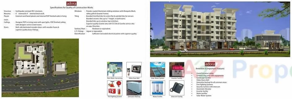  of real estate project Adora located at Wakad, Pune, Maharashtra