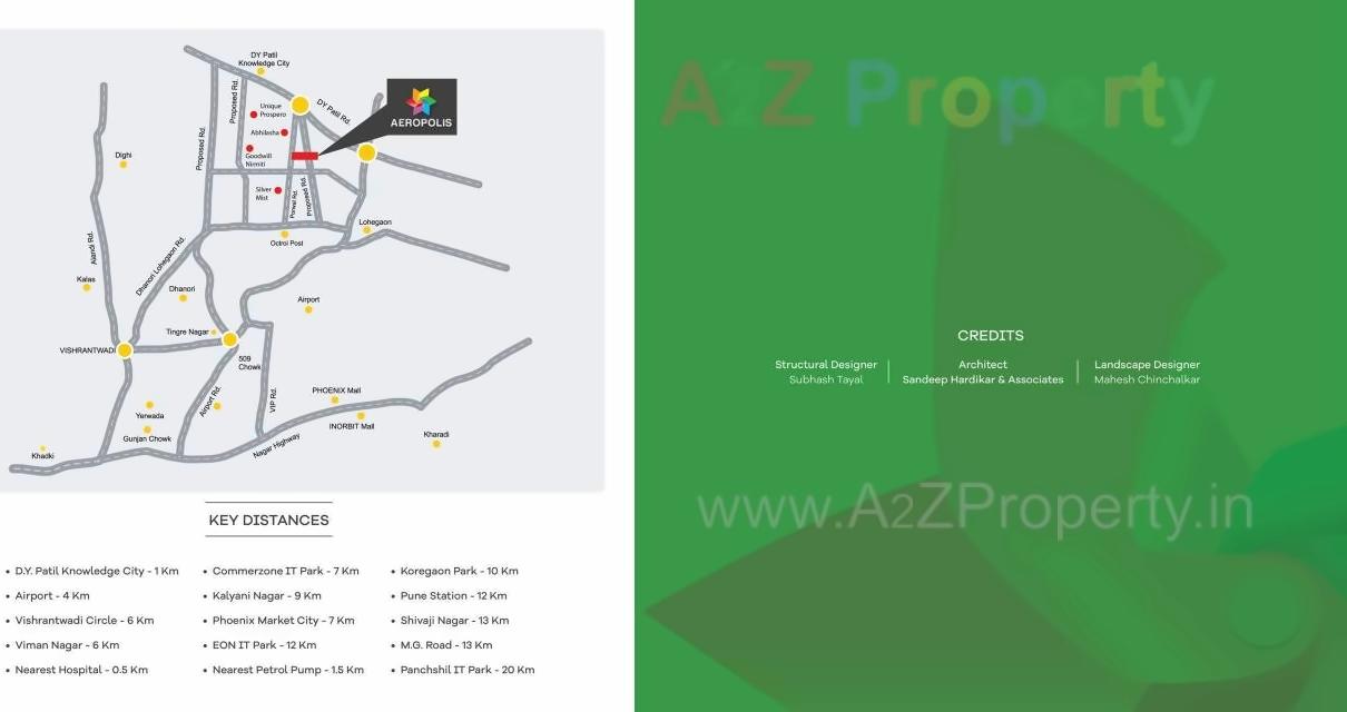  of real estate project Aeropolis located at Lohgaon, Pune, Maharashtra