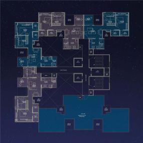 Aishwaryam Comfort Gold Floorplan 04 of real estate project Aishwaryam Comfort Gold located at Pimpri-chinchawad-m-corp, Pune, Maharashtra