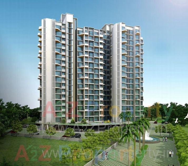 3D Elevation of real estate project Ajmera Exotica located at Wagholi, Pune, Maharashtra