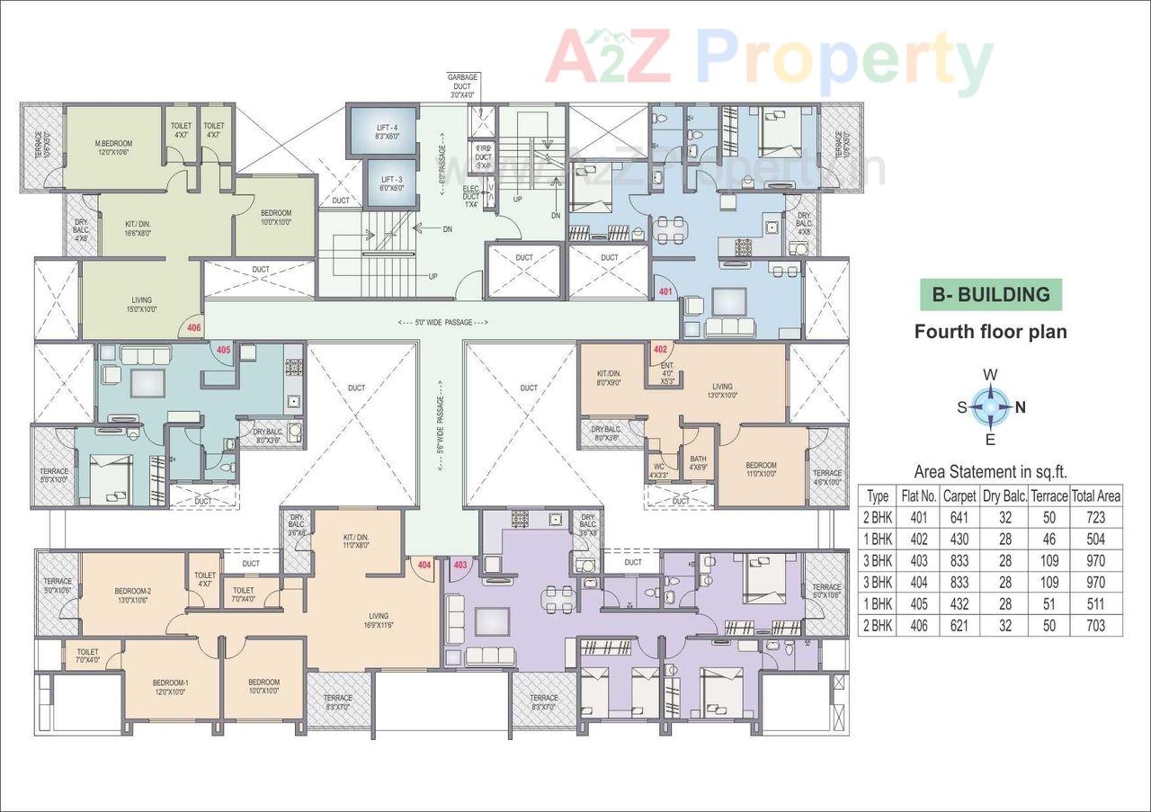 02 3 of real estate project Akash Towers located at Pimpri-chinchawad-m-corp, Pune, Maharashtra