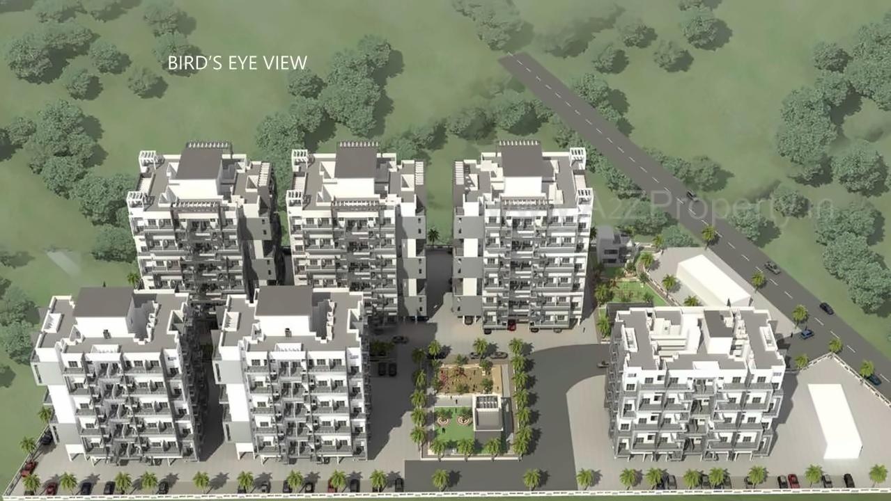 3D Elevation of real estate project Aksha Amulyam located at Pimpri-chinchawad-m-corp, Pune, Maharashtra