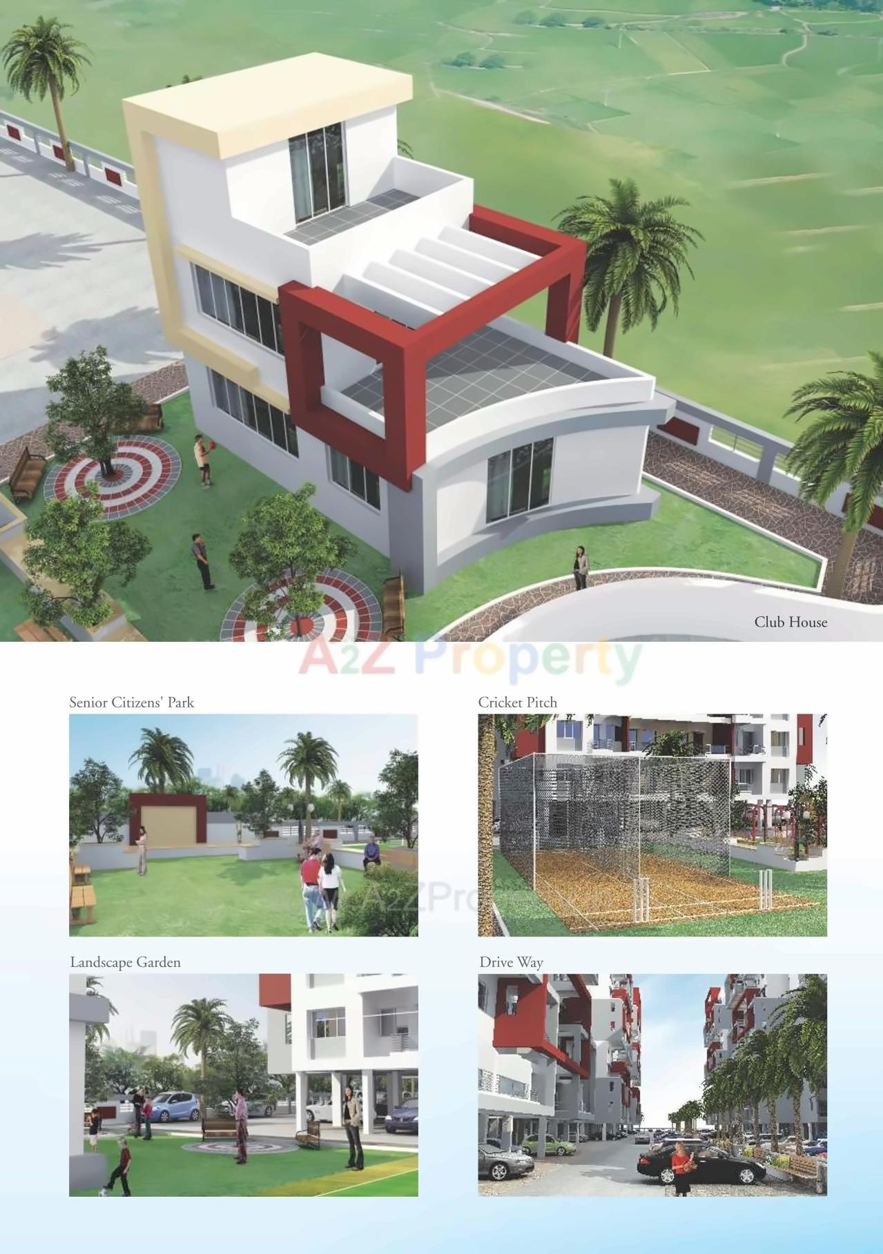 3D Elevation of real estate project Aksha Amulyam located at Pimpri-chinchawad-m-corp, Pune, Maharashtra