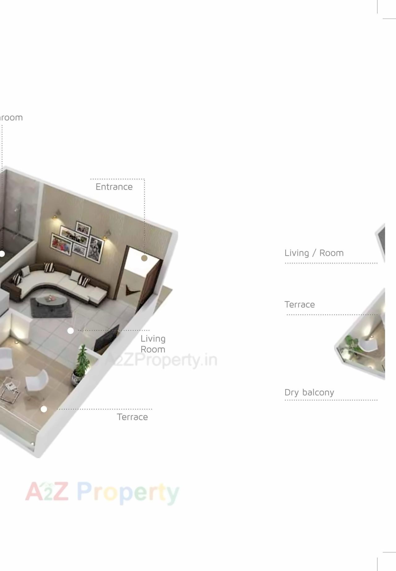 Layout of real estate project Aksha Vrundavan located at Chikhali-bk, Pune, Maharashtra