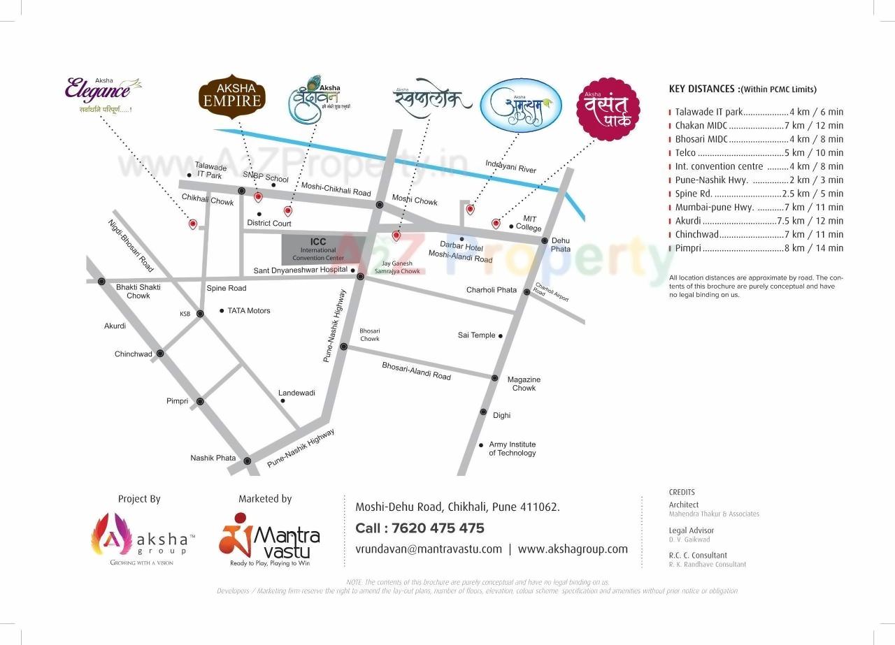  of real estate project Aksha Vrundavan located at Chikhali-bk, Pune, Maharashtra