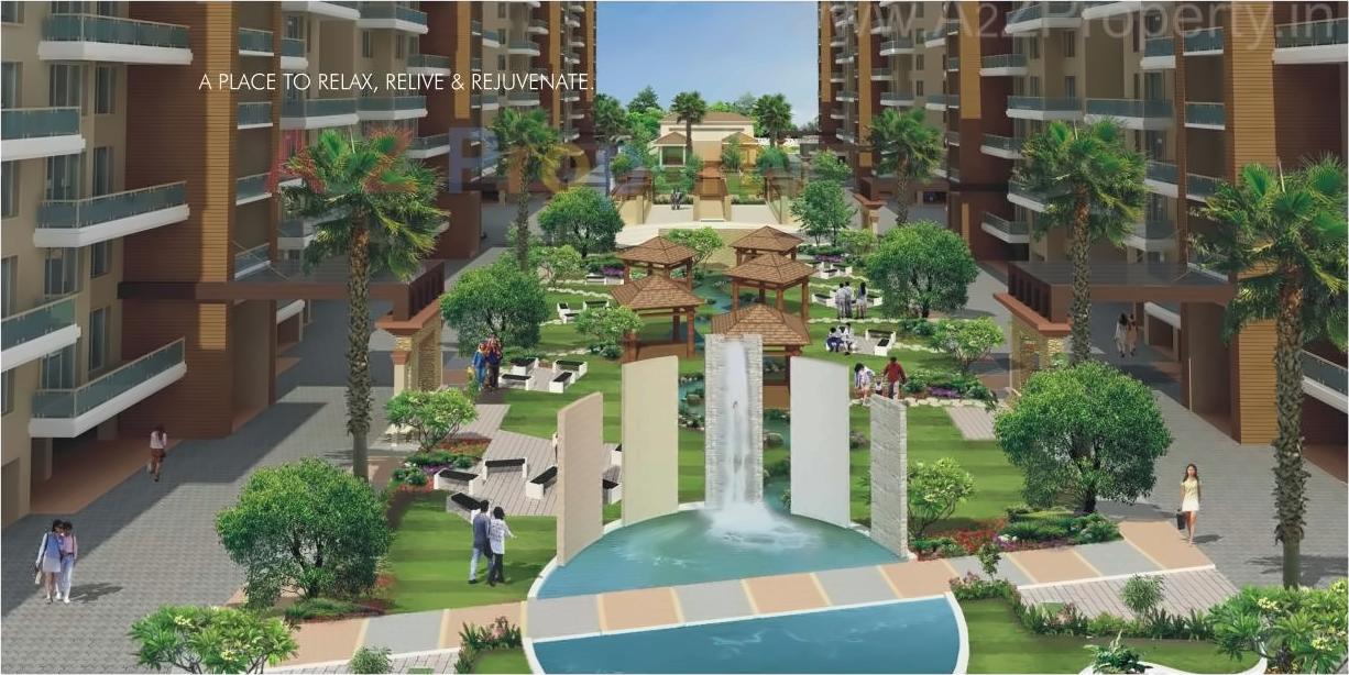 3D Elevation of real estate project Alcon Silverleaf located at Mundhawa, Pune, Maharashtra