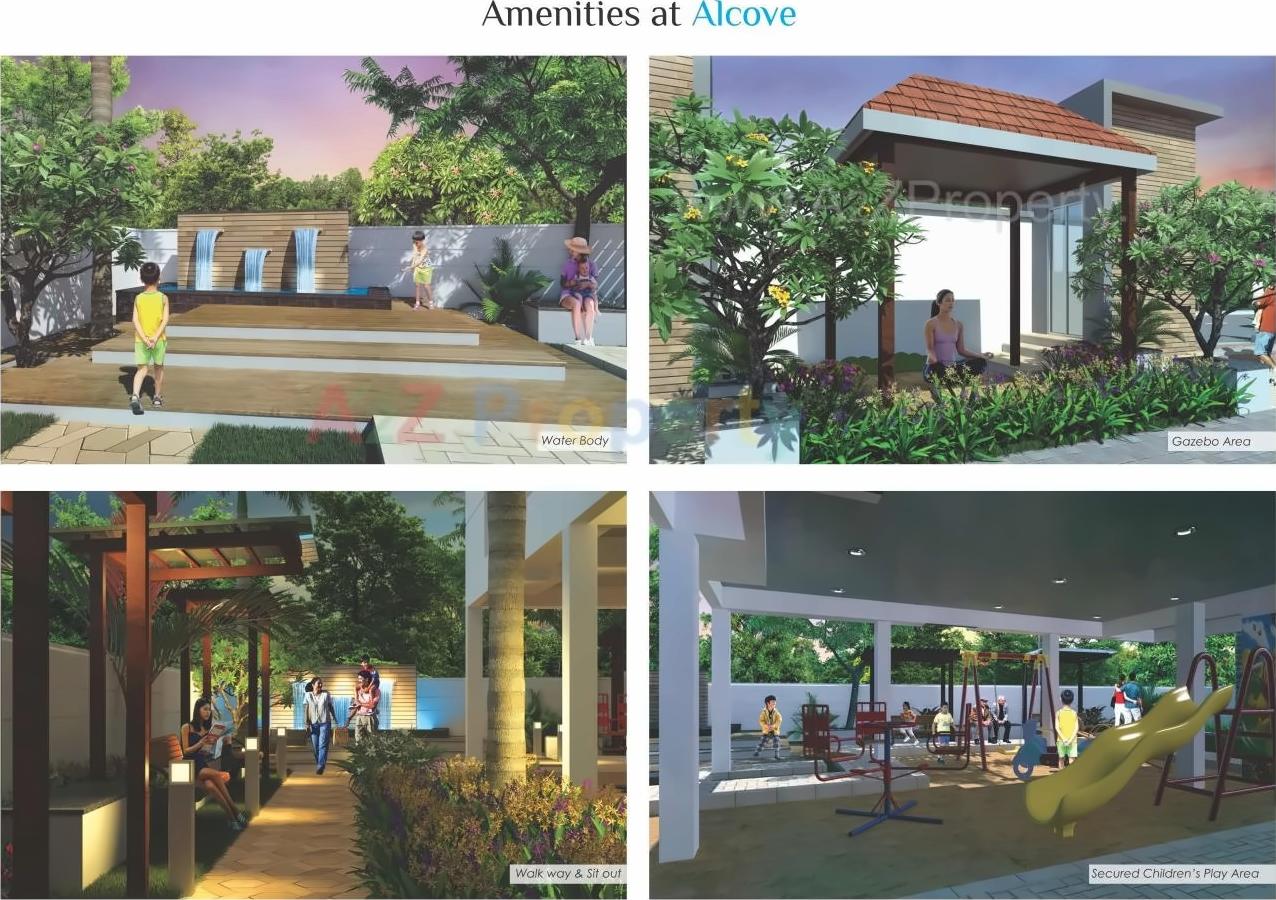 3D Elevation of real estate project Alcove located at Pune-m-corp, Pune, Maharashtra