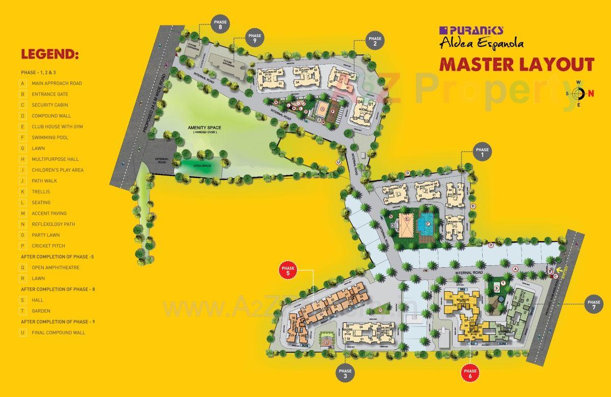 Optimized Aldea Master Layout_01 of real estate project Aldea Annexo located at Mahalunge, Pune, Maharashtra