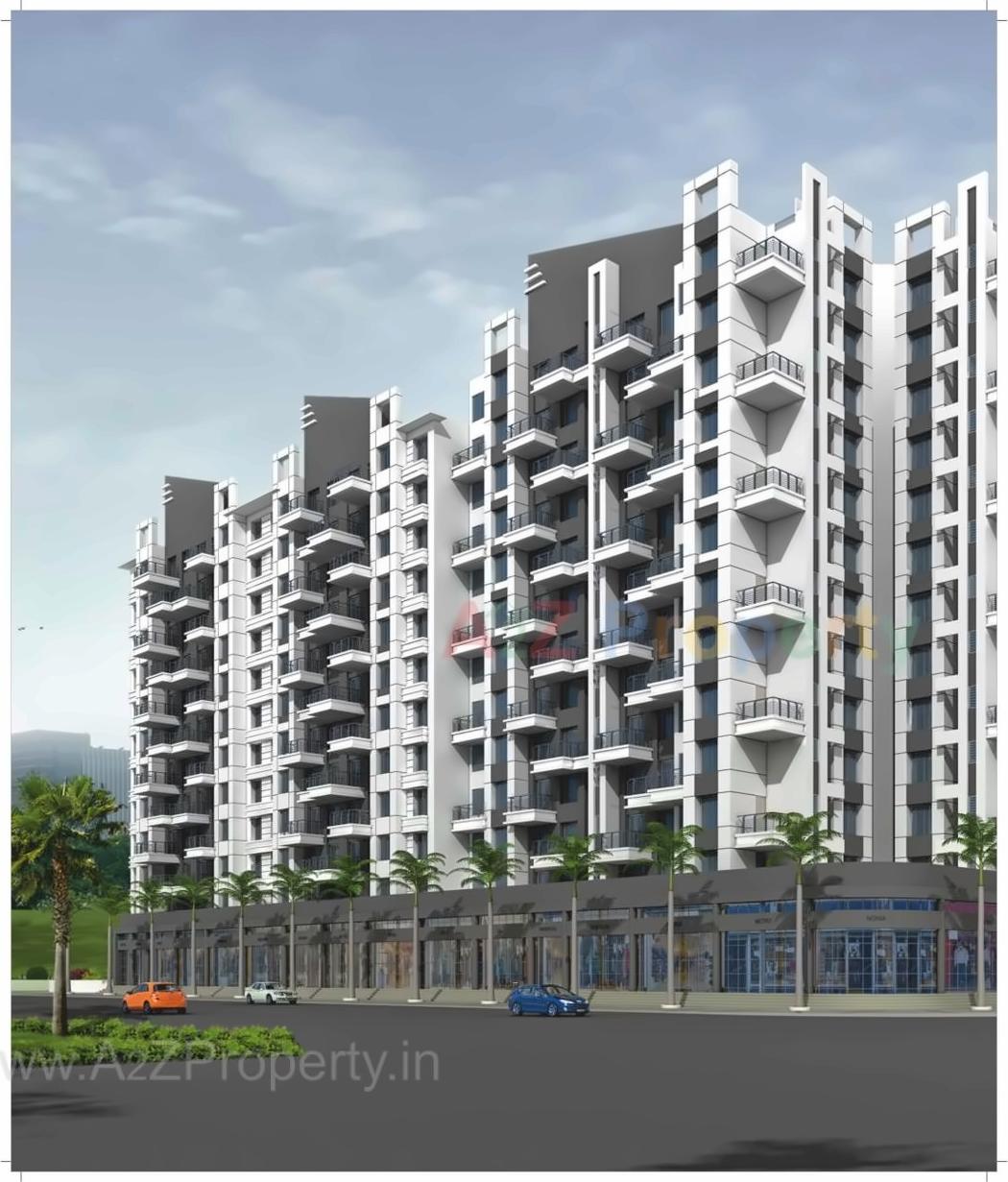 3D Elevation of real estate project Alkasa located at Mohammadwadi, Pune, Maharashtra