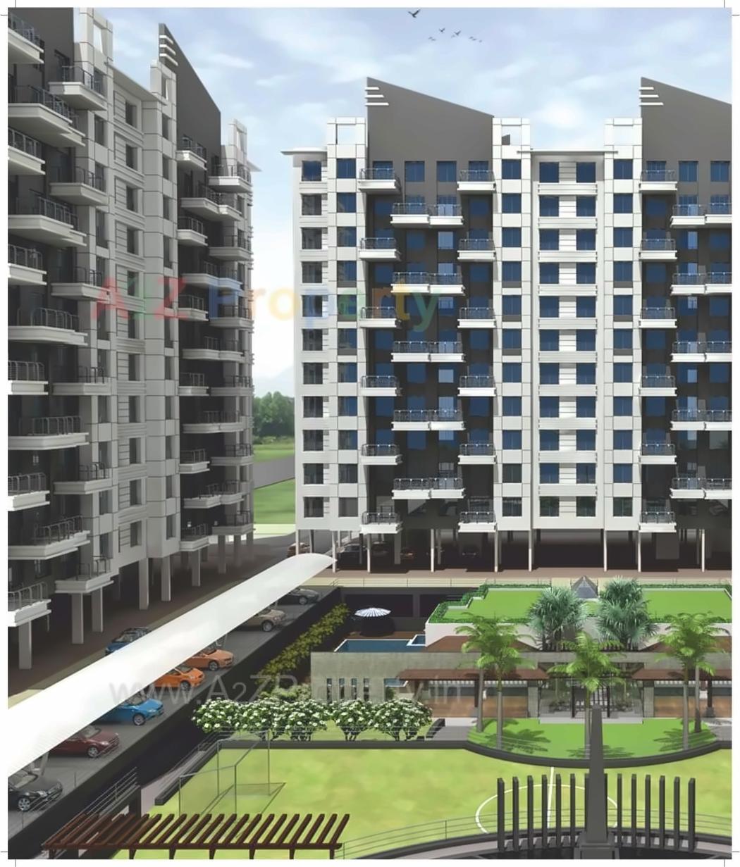 3D Elevation of real estate project Alkasa located at Mohammadwadi, Pune, Maharashtra