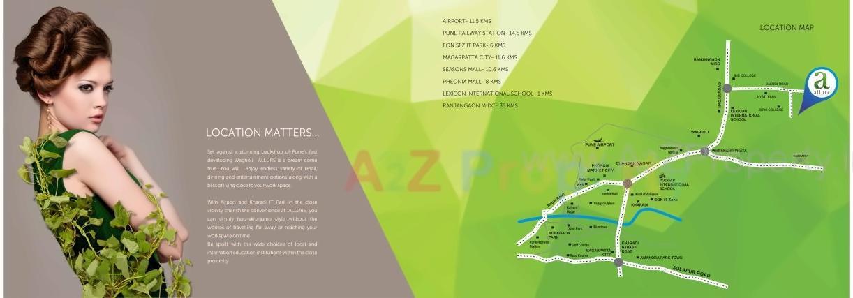  of real estate project Allure located at Wagholi, Pune, Maharashtra