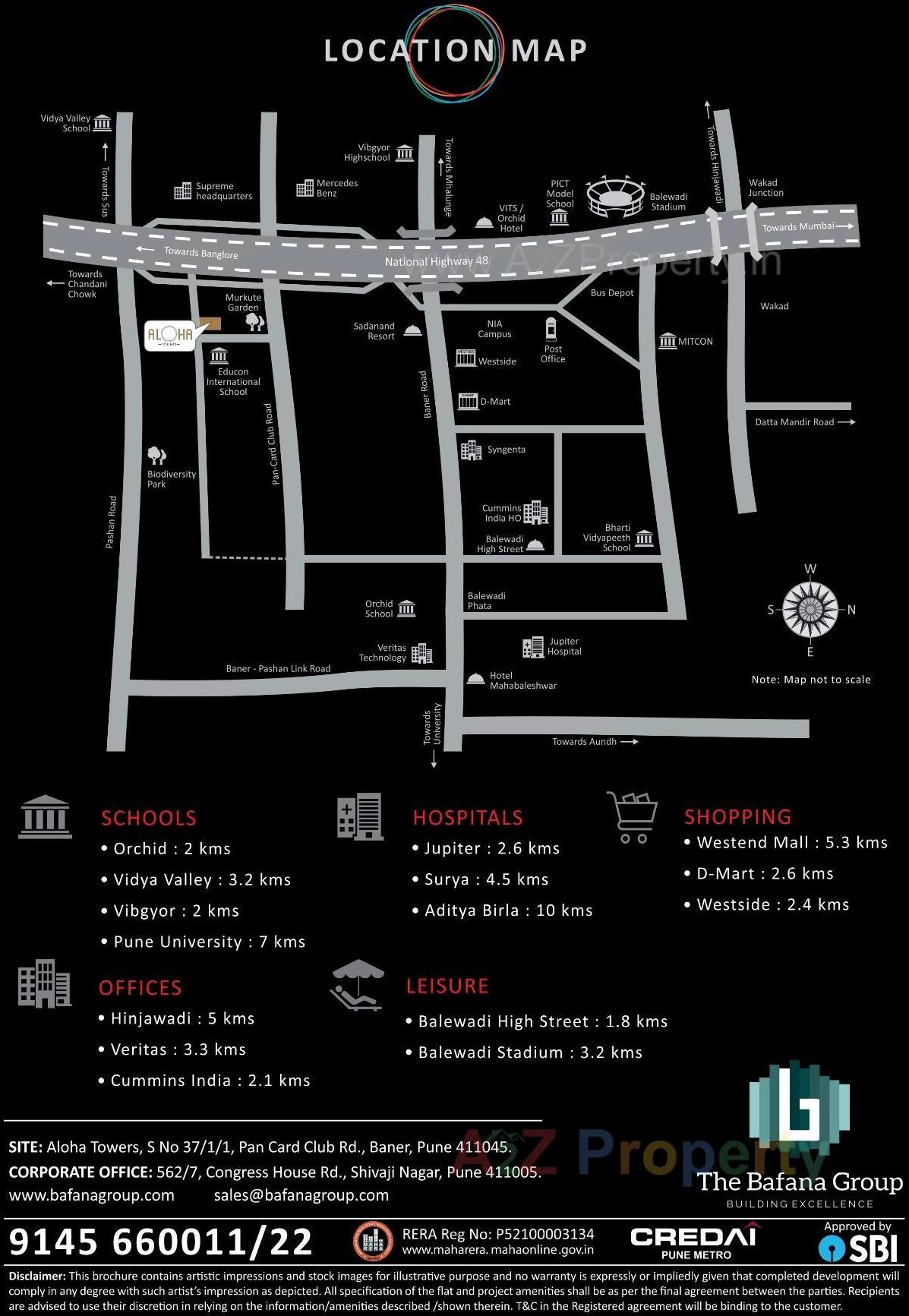  of real estate project Aloha Towers located at Baner, Pune, Maharashtra