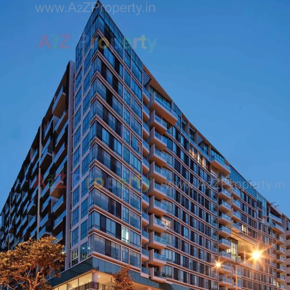 3D Elevation of real estate project Amanora Adreno Towers located at Hadapsar, Pune, Maharashtra