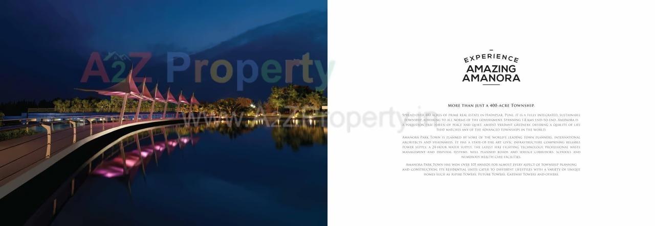  of real estate project Amanora Gateway Towers 98 located at Hadapsar, Pune, Maharashtra