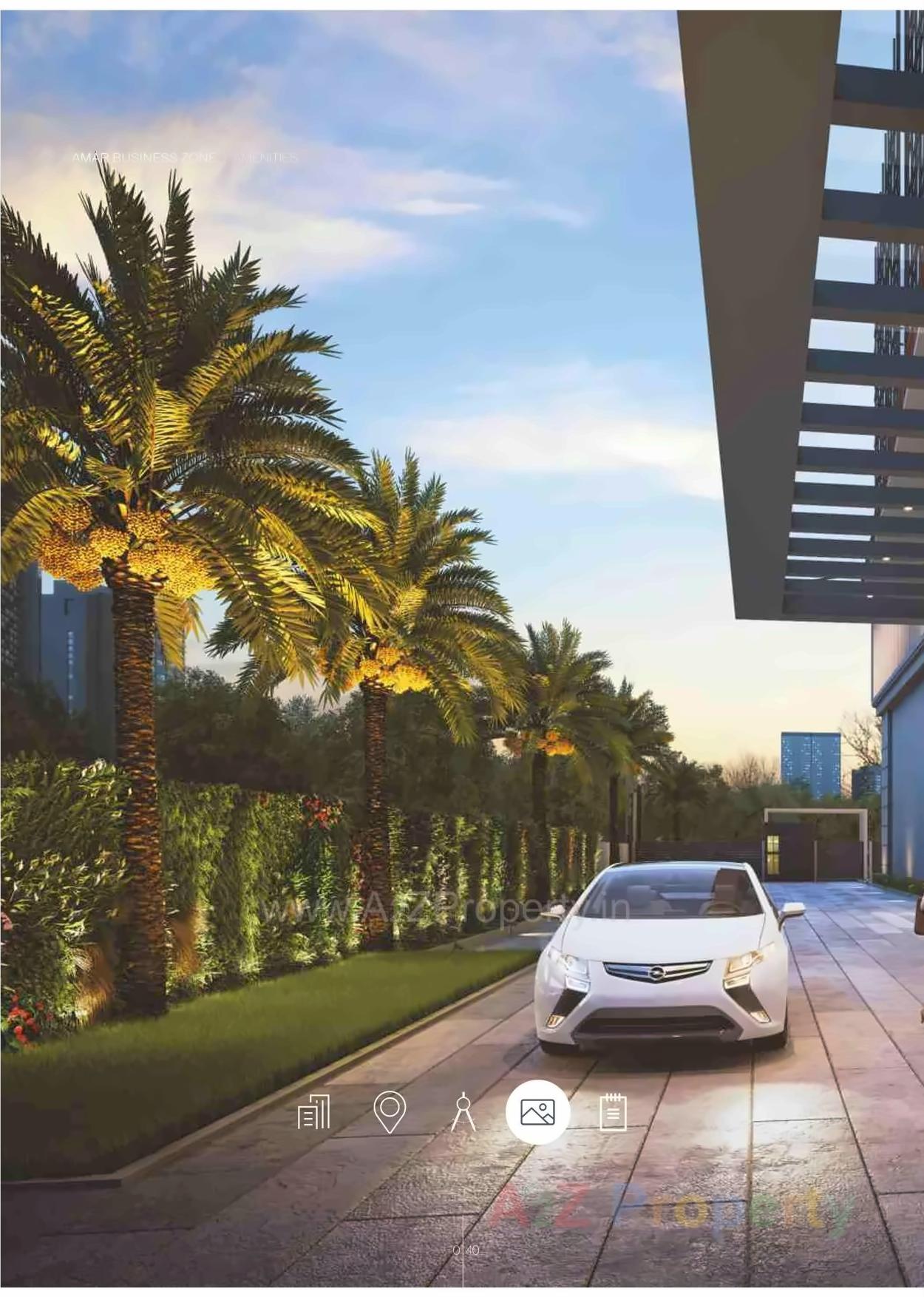 3D Elevation of real estate project Amar Business Zone located at Baner, Pune, Maharashtra