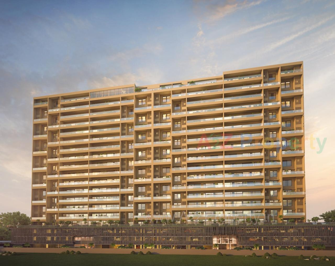 3D Elevation of real estate project Amar Landmark located at Pashan, Pune, Maharashtra