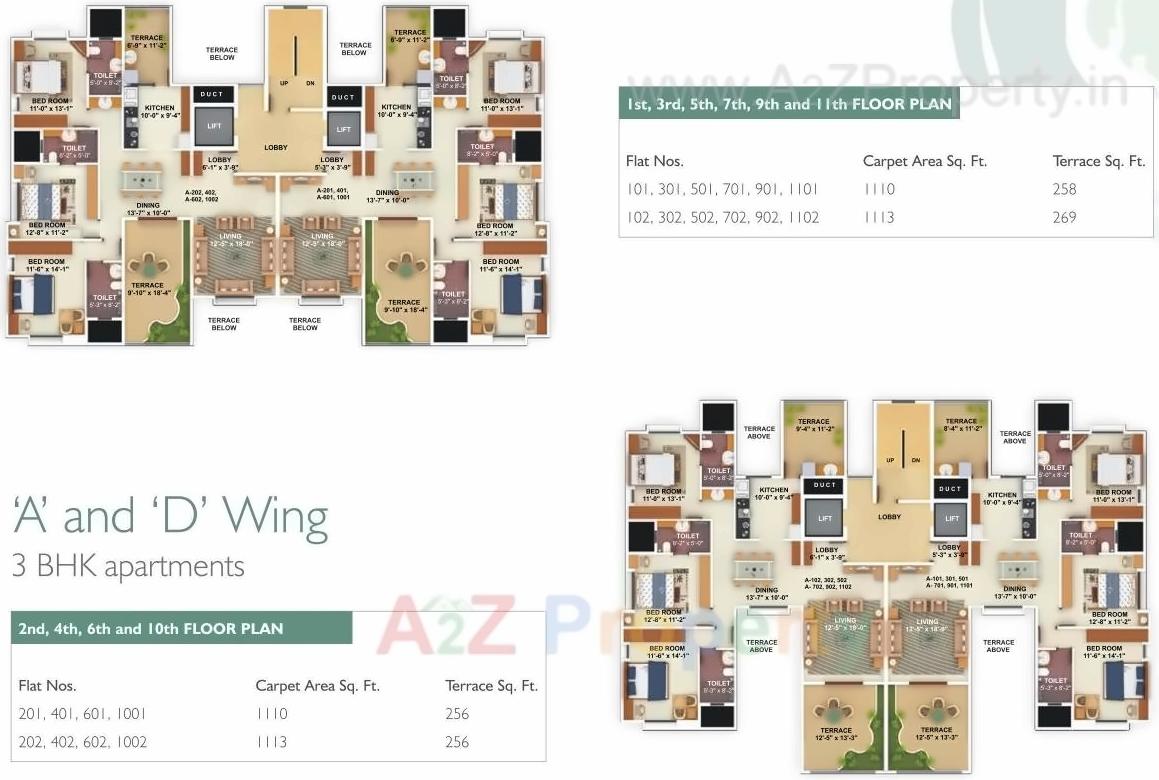 Layout of real estate project Ambience Greendale located at Pune-m-corp, Pune, Maharashtra