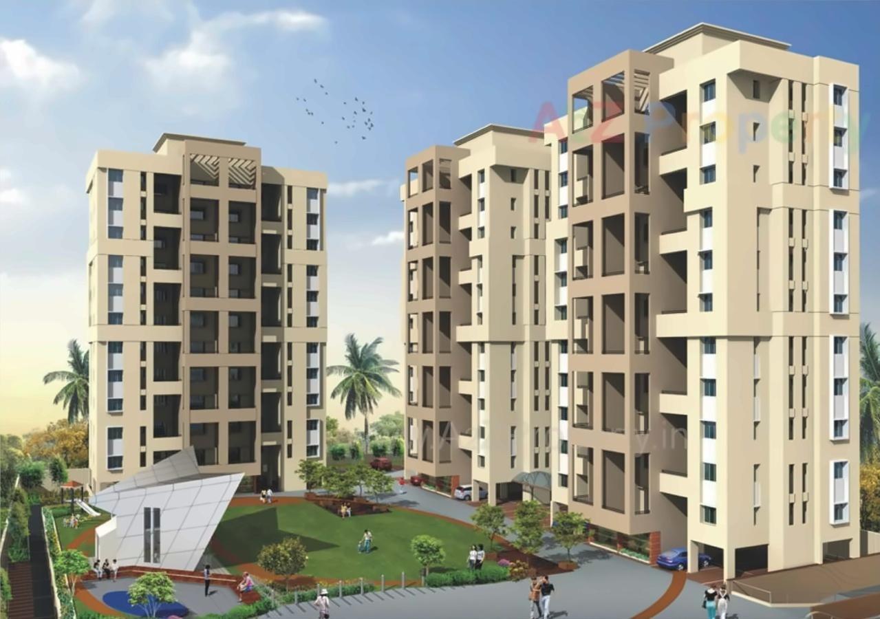 3D Elevation of real estate project Ambience Greendale located at Pune-m-corp, Pune, Maharashtra
