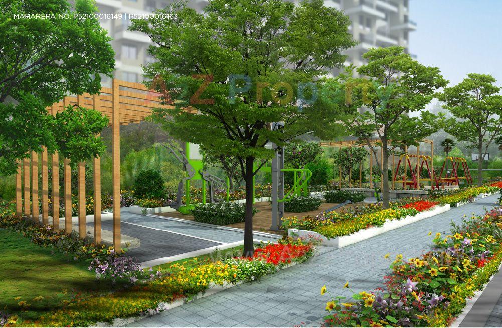 Navyangan 3 of real estate project Amenity Space   Navyangan located at Kasar-amboli, Pune, Maharashtra