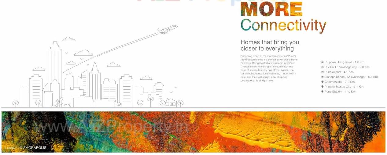 Image 27050 3 of real estate project Amorapolis located at Dhanori, Pune, Maharashtra