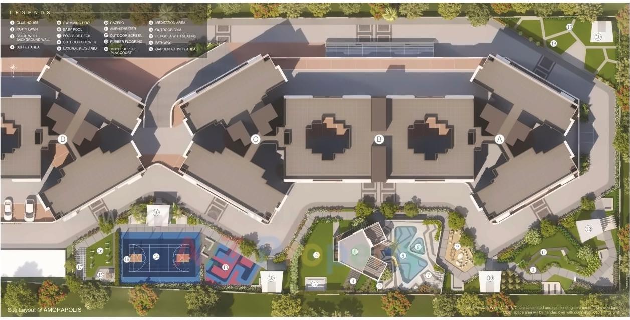 Image 27050 9 of real estate project Amorapolis located at Dhanori, Pune, Maharashtra