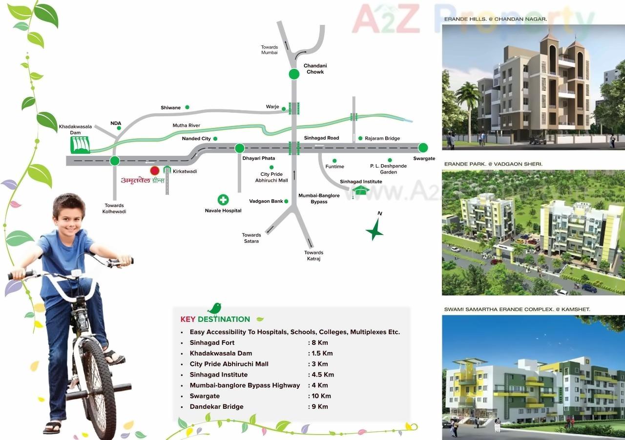  of real estate project Amrutvel Greens located at Kirkatwadi, Pune, Maharashtra