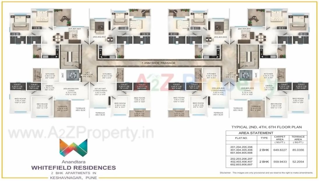 Layout of real estate project Anandtara Whitefield Residences located at Mundhawa, Pune, Maharashtra